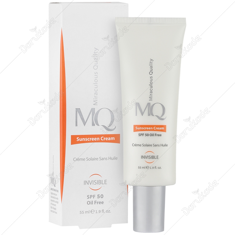 کرم ضد آفتاب فاقد چربی SPF50 ام کیو