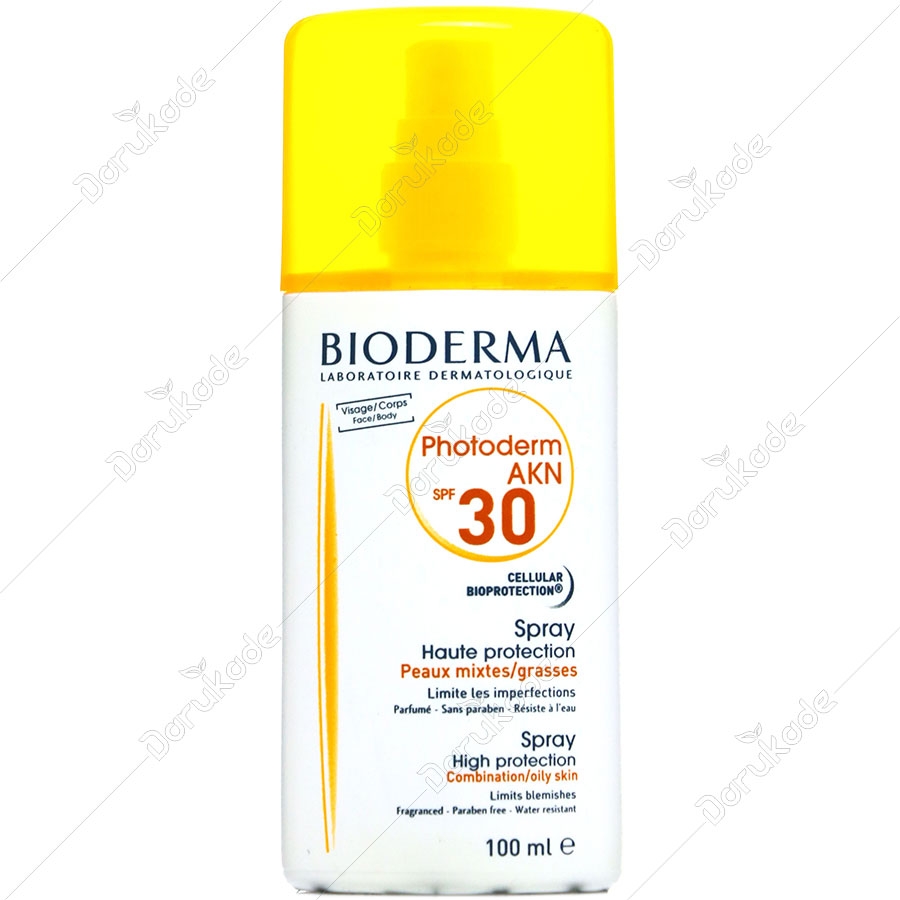 اسپری ضد آفتاب فتودرم آکنه SPF30
