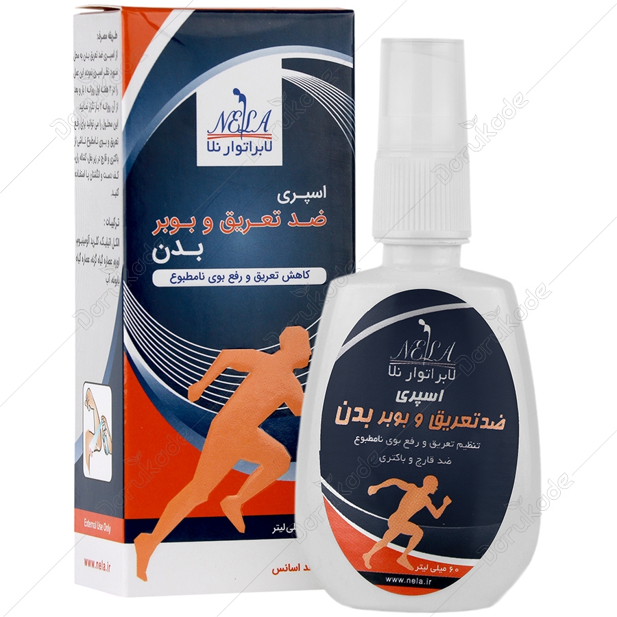 اسپری ضد تعریق و بوبر بدن
