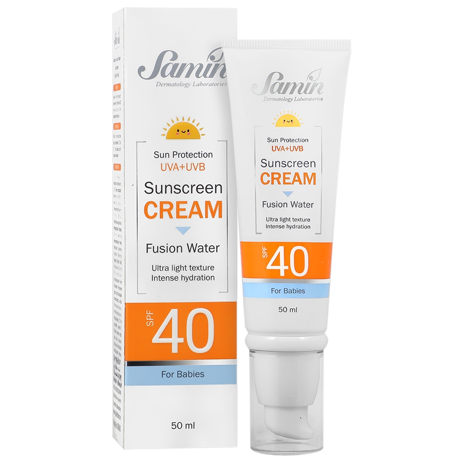 کرم ضد آفتاب فیوژن واتر کودکان SPF40 ثمین