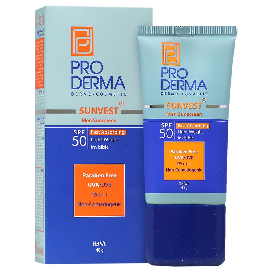 ضد آفتاب فاقد چربی مخصوص آقایان SPF50 سان وست
