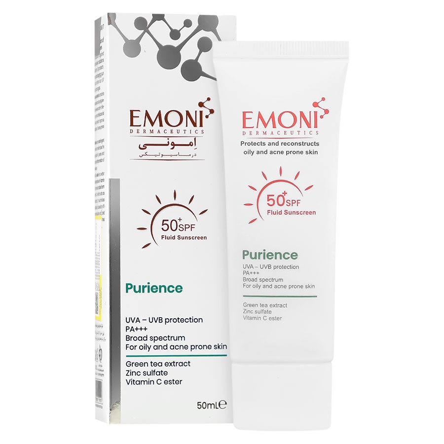 کرم ضد آفتاب فلوئید پیورینس SPF50