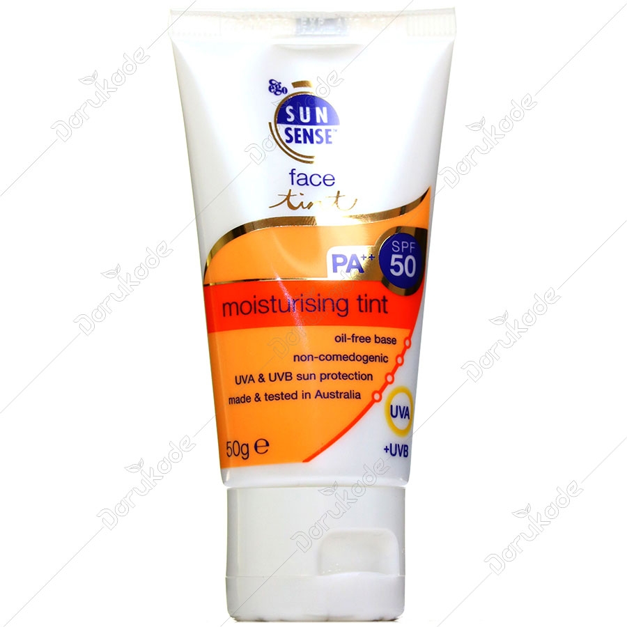 کرم ضدآفتاب آبرسان رنگی سان سنس SPF50