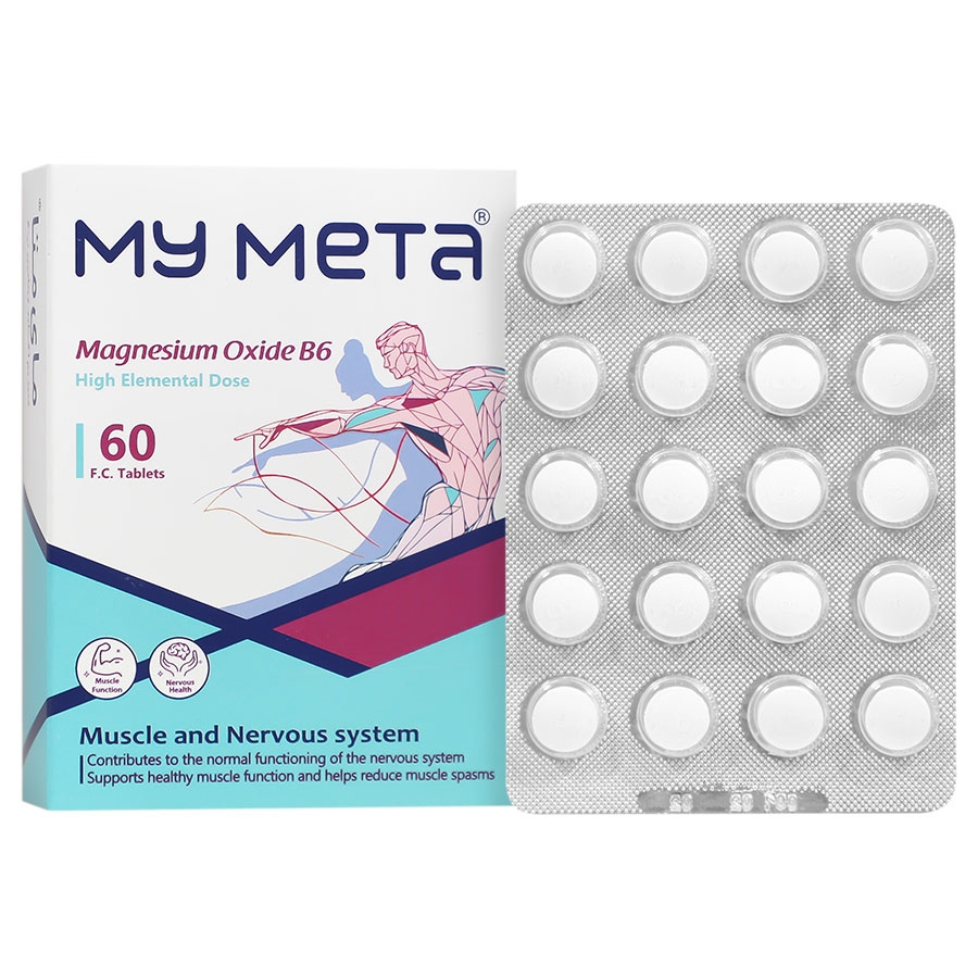 منیزیم اکساید و ویتامین ب6