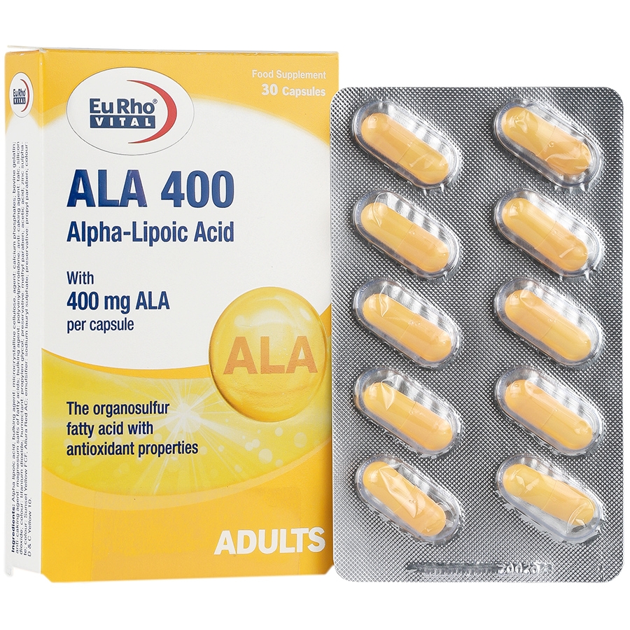 آ ال آ 400 میلی گرم آلفا لیپوئیک اسید